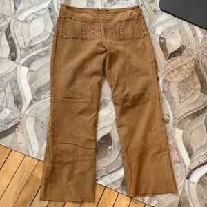 Studded Brown Pants BCBG maxazaria